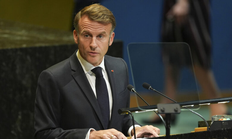 Francia reconoce ante la ONU al Estado palestino