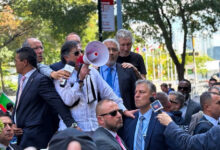 Petro participa en las marchas de Nueva York en contra de Netanyahu