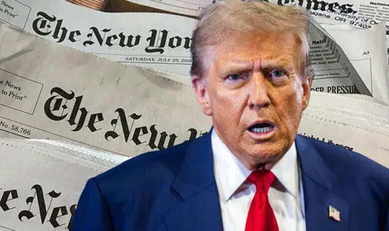 "Inapropiada e inadmisible": Juez federal bloquea demanda de Trump contra el NYT