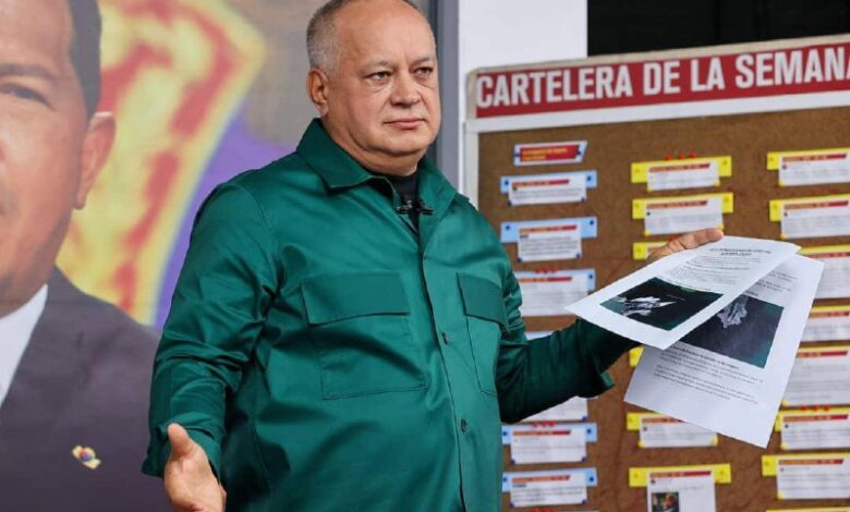 Cabello a EEUU: Si van a imponer una mentira, al menos que la estructuren bien