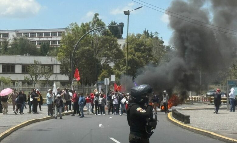 Se intensifican protestas contra gobierno de Daniel Noboa en Ecuador