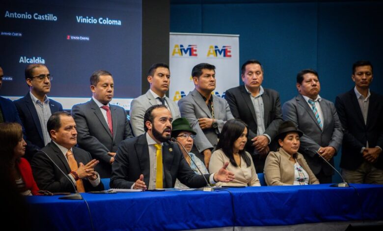 Municipios de Ecuador demandarán al Gobierno de Noboa por deudas