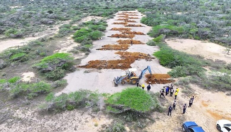 Autoridades inutilizan pista clandestina usada para el narcotráfico en Falcón