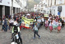 Continúan protestas en quinto día de paro nacional en Ecuador