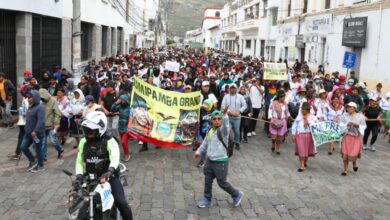 Continúan protestas en quinto día de paro nacional en Ecuador