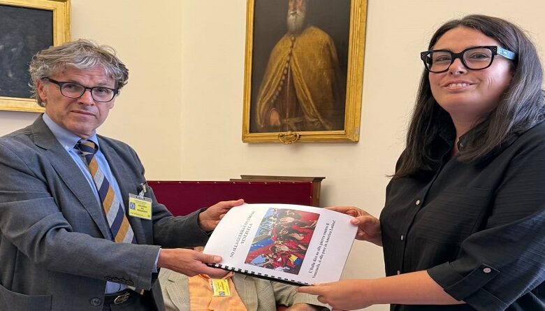 Parlamento italiano recibió cientos de firmas en rechazo a las amenazas contra Venezuela