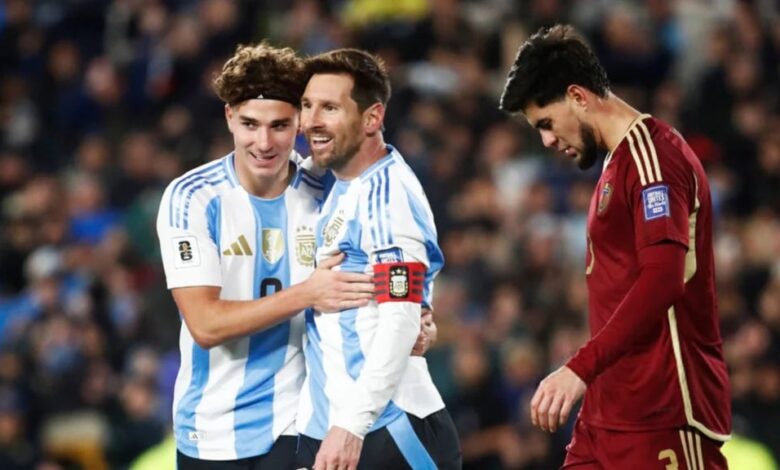 La Vinotinto cayó 3-0 ante Argentina