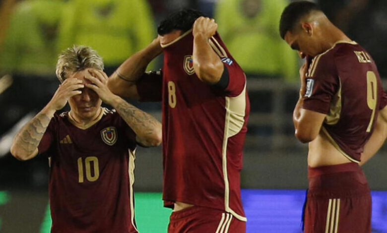 La Vinotinto cae ante Colombia y se despide del sueño mundialista