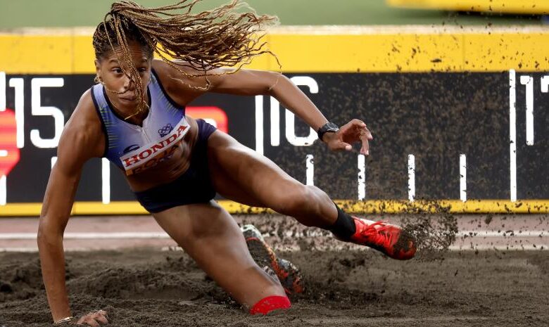 Yulimar Rojas se quedó con el bronce en el mundial del triple salto