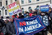 Bajo el lema 'No Kings' millones protestarán en EE. UU. contra prácticas autoritarias de Trump