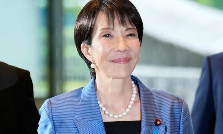 Parlamento elige a Sanae Takaichi como primera ministra de Japón