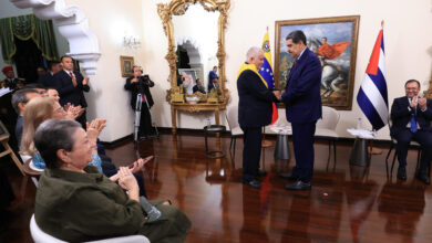 Venezuela confirió máxima distinción Diplomática a Embajador de Cuba