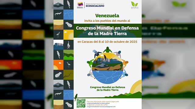 56 países del mundo debatirán en Venezuela sobre crisis climática y el modelo socioeconómico