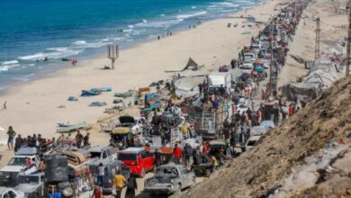 500 mil palestinos regresan a la Ciudad de Gaza entre ruinas y escombros