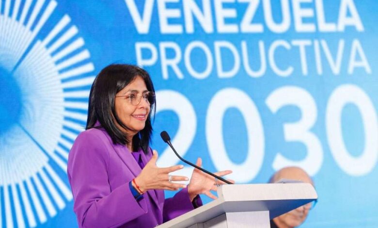 Vicepresidenta Rodríguez "Economía de Trinidad podría colapsar si no recibe gas de Venezuela"