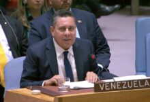 Embajador Moncada exige ante Consejo de Seguridad de la ONU evitar una guerra contra Venezuela