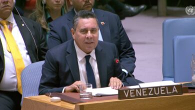 Embajador Moncada exige ante Consejo de Seguridad de la ONU evitar una guerra contra Venezuela