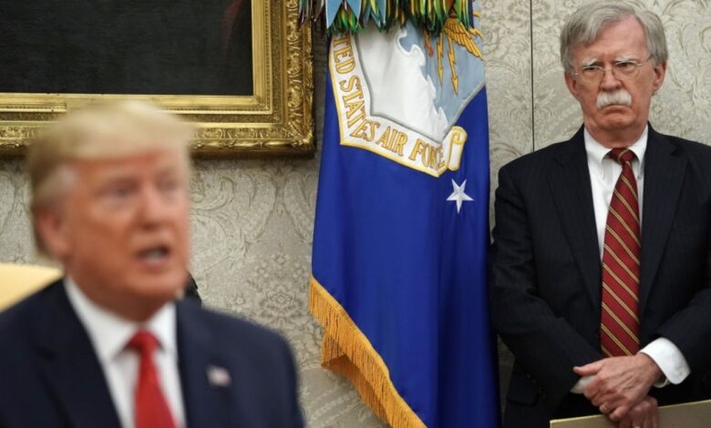 Imputan en EE. UU. a John Bolton por mal manejo de material clasificado