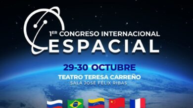 Primer Congreso Internacional Espacial inicia en Venezuela