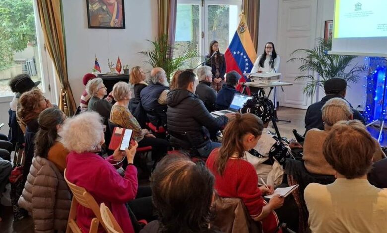 Venezuela denuncia en Francia amenazas de guerra de EEUU