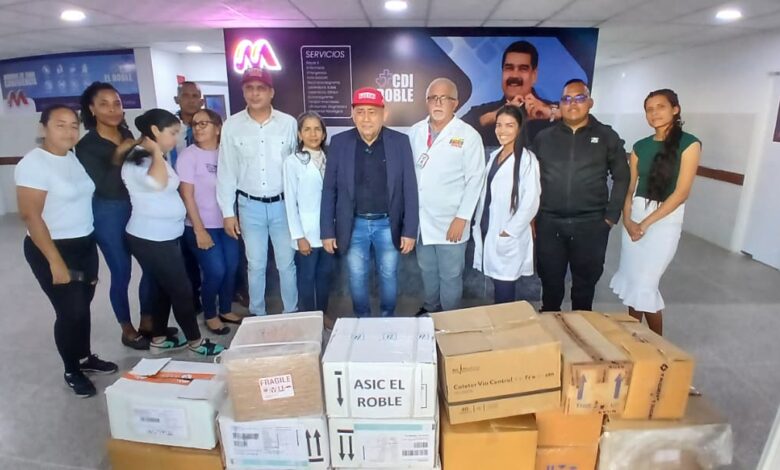 Autoridad Única de Salud en Bolívar entregó insumos médicos a 12 CDI de Caroní