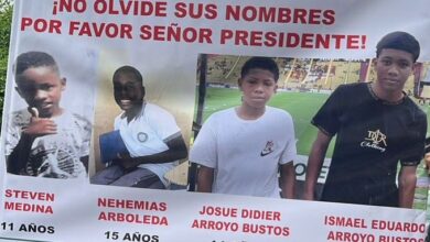 17 militares en Ecuador a juicio por crimen de cuatro menores