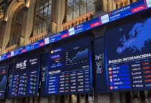 Las bolsas europeas cierran planas y Wall Street abre en rojo por tensiones internacionales