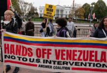 Venezuela agradece manifestación frente a la Casa Blanca contra intervencionismo y la guerra