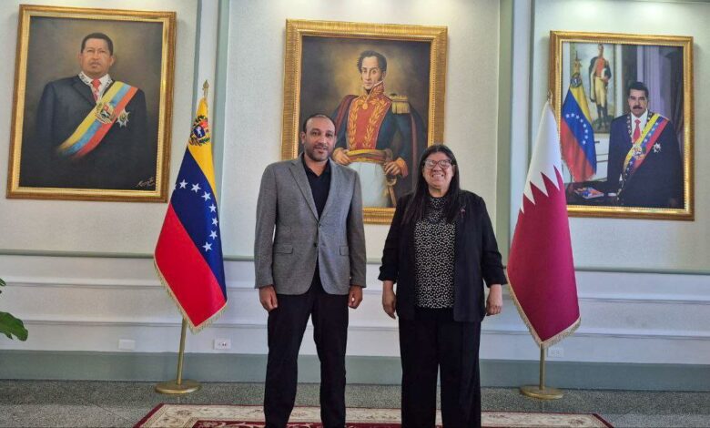 Venezuela da la bienvenida al nuevo embajador de Qatar