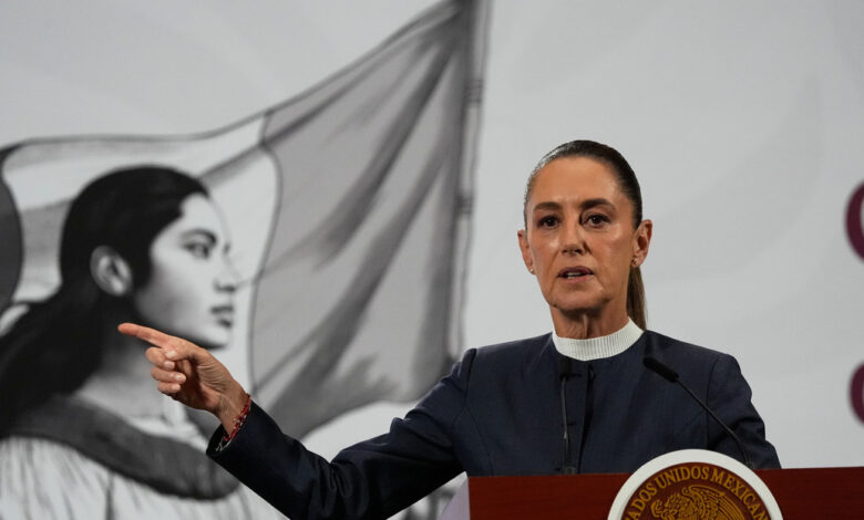 Sheinbaum condenó la violencia durante la marcha de la generación Z en Ciudad de México