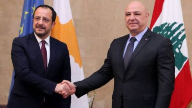 Líbano y Chipre delimitan su frontera marítima