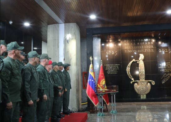 Padrino exhortó a desenvainar la espada de Bolívar para defender las garantías sociales