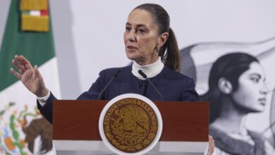 Presidenta de México reitera rechazo a injerencia en Venezuela y aboga por el diálogo
