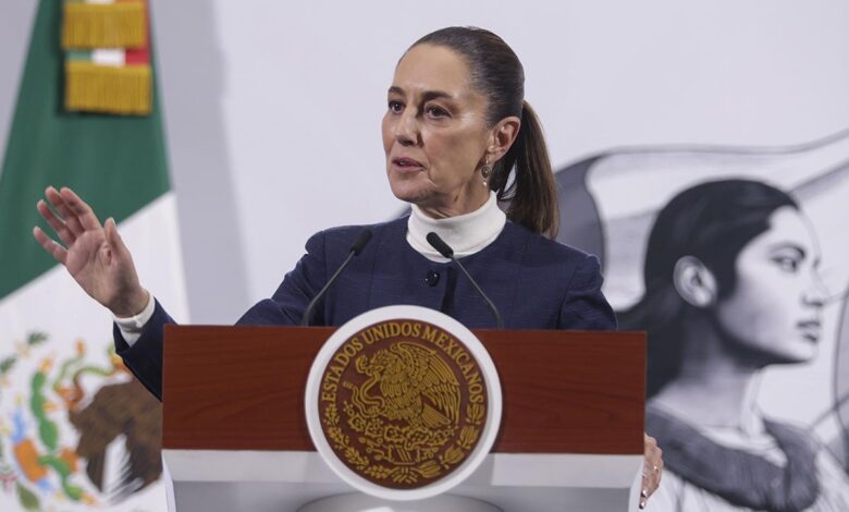Presidenta de México reitera rechazo a injerencia en Venezuela y aboga por el diálogo