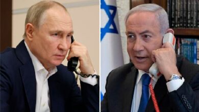 Putin y Netanyahu discutieron la situación en la Franja de Gaza, informó el Kremlin