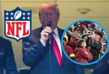 Trump fue abucheado durante juego de la NFL en Maryland