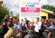 Presidente Nicolás Maduro develó la comuna 4.000 en Venezuela