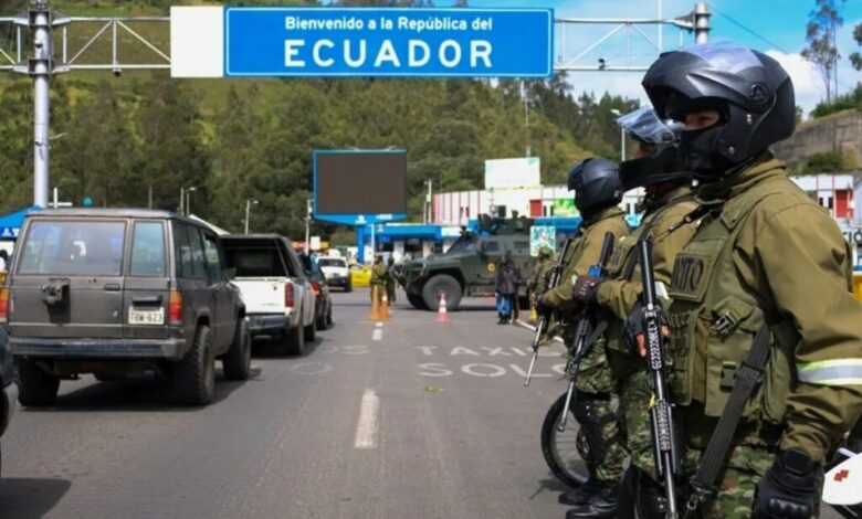 Ecuador: Noboa renueva estado de excepción en cinco provincias ante grave conmoción interna
