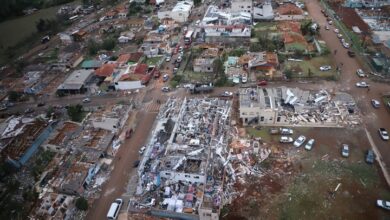 Brasil: Declaran calamidad pública en Rio Bonito do Iguaçu tras devastador tornado