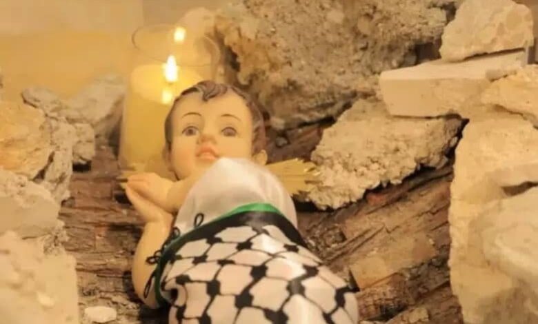 Con pesebre viviente reflexionarán sobre la memoria palestina en Plaza La Juventud de Caracas