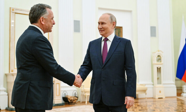 Putin y Witkoff se reúnen en Moscú este martes, confirma el Kremlin