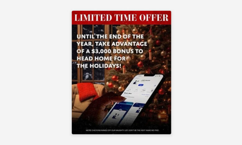 EE.UU. pagará 3.000 dólares a migrantes que se autodeporten antes del Año Nuevo