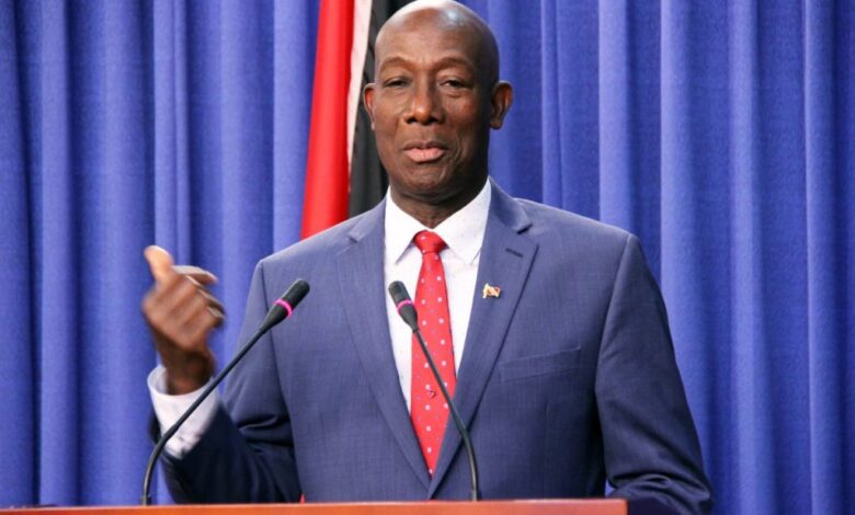 Rowley: Kamla Persad-Bissessar convirtió a Trinidad y Tobago en un vasallo de EEUU