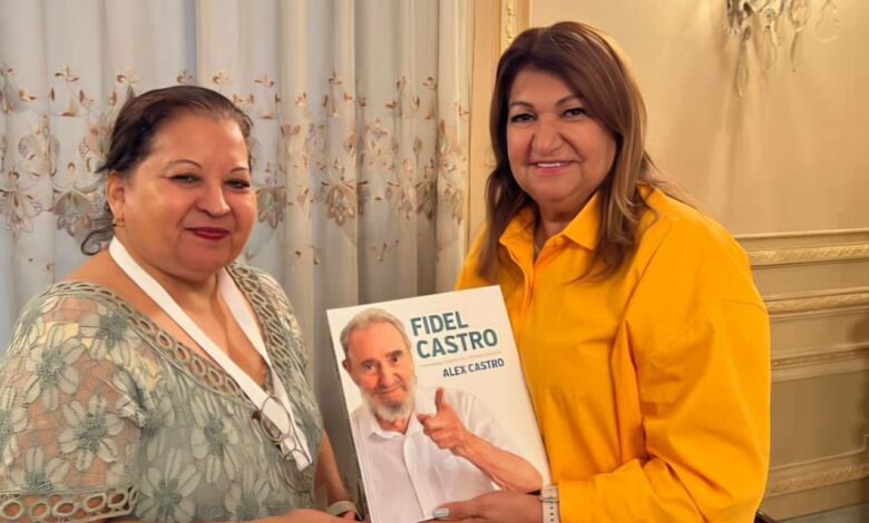 Ministra Santaella celebra en Cuba 80 años de Federación Democrática Internacional de Mujeres