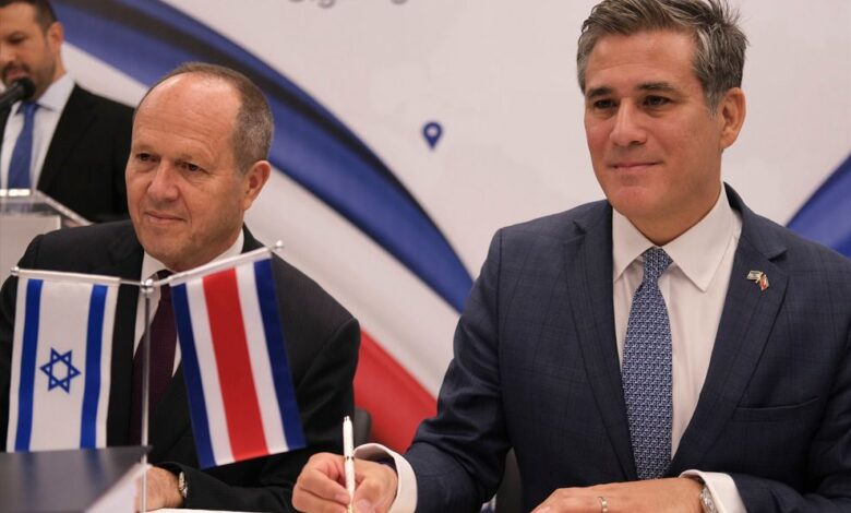 Ciudadanos de Costa Rica expresaron su rechazo al TLC suscrito con Israel