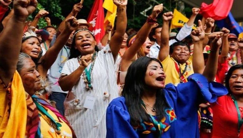 Pueblos indígenas de Venezuela alzaron sus voces por la paz y la soberanía nacional