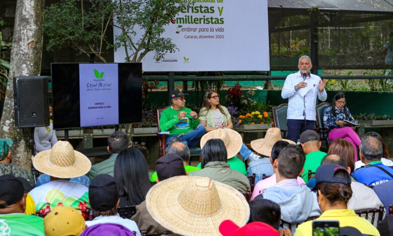 Venezuela reforestó más de 4 millones 800 mil plantas en las zonas más vulnerables del país