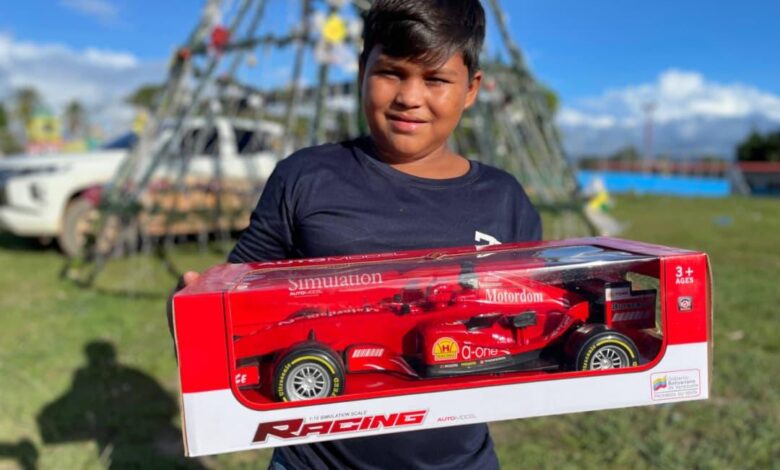 Gobernación de la Guayana Esequiba garantiza Navidades Felices con entrega de juguetes
