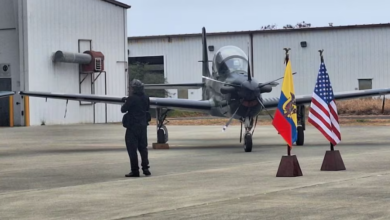 EEUU despliega Fuerza Aérea en Manta, Ecuador para “operación temporal”