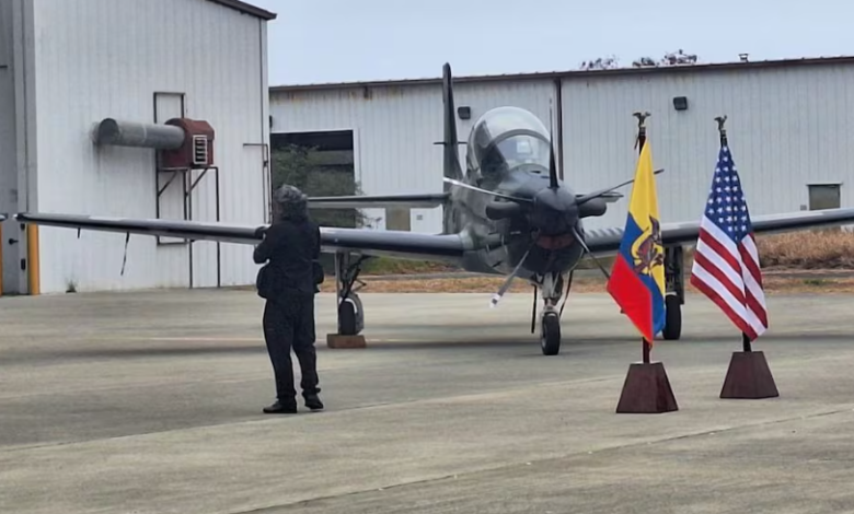 EEUU despliega Fuerza Aérea en Manta, Ecuador para “operación temporal”